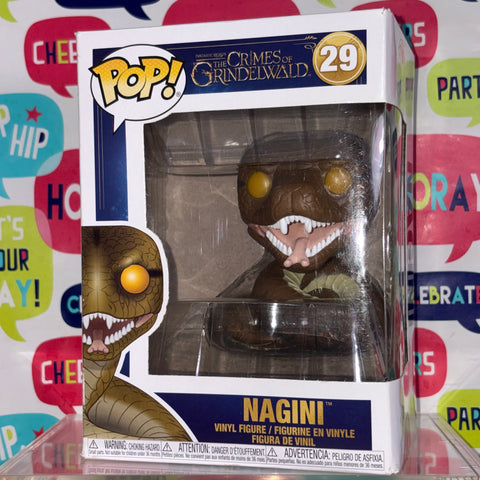 BOX FLAWS VIEW PHOTOS Nagini - Harry Potter Fantastic Beasts Funko Pop 29 Vinyl Figure (11.4 Cm L × 8.9 Cm W × 15.9 Cm H)