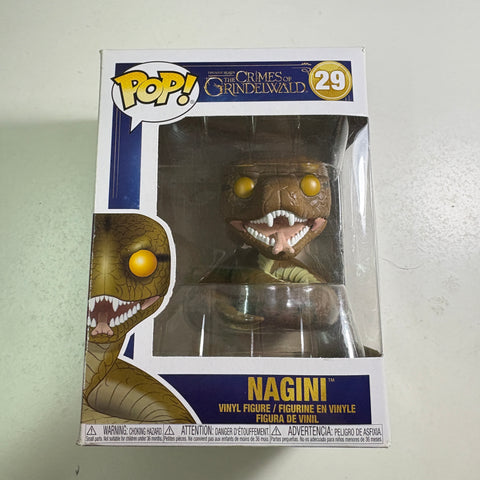BOX FLAWS VIEW PHOTOS Nagini - Harry Potter Fantastic Beasts Funko Pop 29 Vinyl Figure (11.4 Cm L × 8.9 Cm W × 15.9 Cm H)