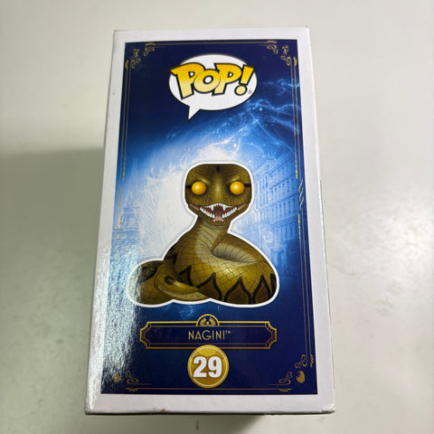 BOX FLAWS VIEW PHOTOS Nagini - Harry Potter Fantastic Beasts Funko Pop 29 Vinyl Figure (11.4 Cm L × 8.9 Cm W × 15.9 Cm H)