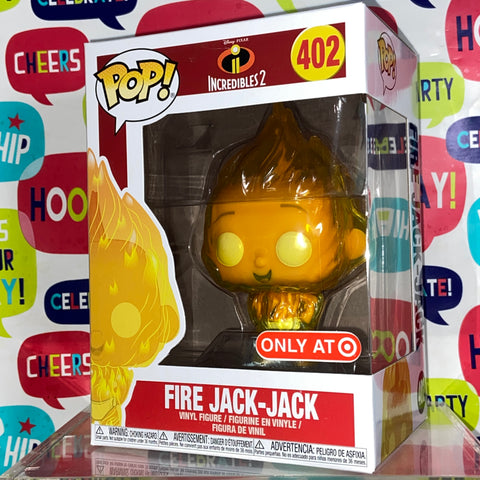 The Incredibles - Jack-Jack (Fire) Disney Funko Pop 402 Target Exclusive