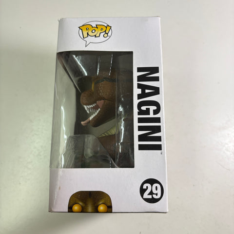 BOX FLAWS VIEW PHOTOS Nagini - Harry Potter Fantastic Beasts Funko Pop 29 Vinyl Figure (11.4 Cm L × 8.9 Cm W × 15.9 Cm H)