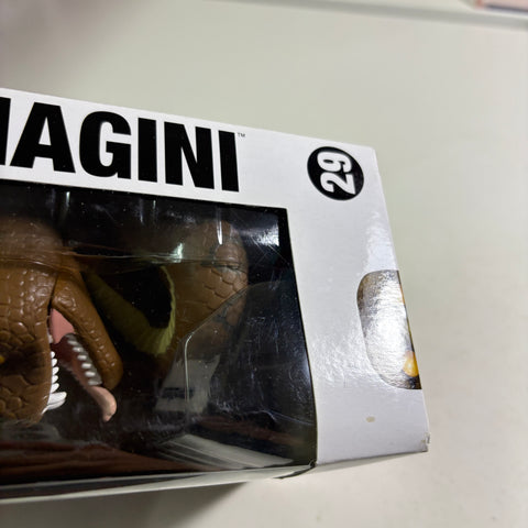 BOX FLAWS VIEW PHOTOS Nagini - Harry Potter Fantastic Beasts Funko Pop 29 Vinyl Figure (11.4 Cm L × 8.9 Cm W × 15.9 Cm H)