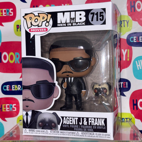 Men in Black - Agent J & Frank Will Smith Funko Pop 715