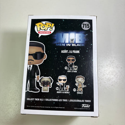 Men in Black - Agent J & Frank Will Smith Funko Pop 715
