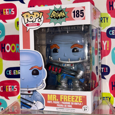 SUNFADED BOX VIEW PHOTOS Mr. Freeze - Batman Classic TV SERIES DC Funko Pop 185 Vinyl Figure