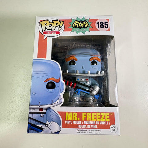 SUNFADED BOX VIEW PHOTOS Mr. Freeze - Batman Classic TV SERIES DC Funko Pop 185 Vinyl Figure