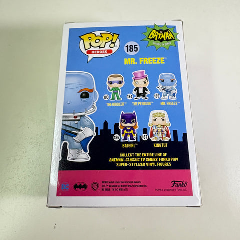 SUNFADED BOX VIEW PHOTOS Mr. Freeze - Batman Classic TV SERIES DC Funko Pop 185 Vinyl Figure