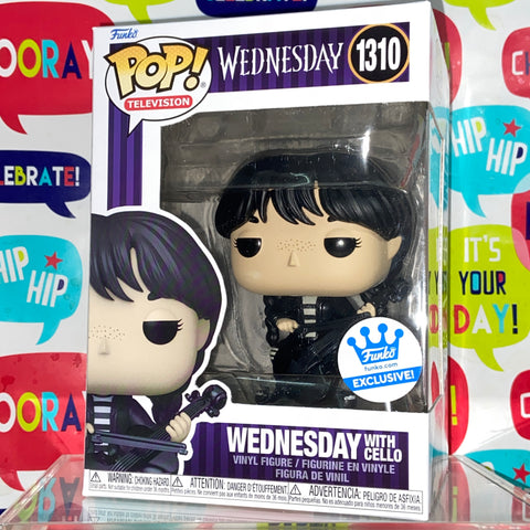 Wednesday - Wednesday with Cello Funko Pop 1310 Funko Shop Exclusive