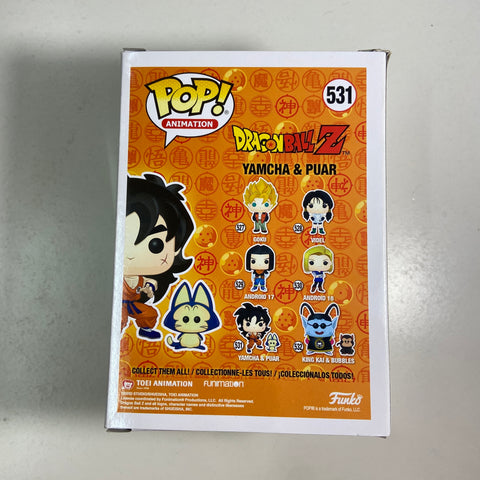 Dragon Ball Z - Yamcha with Puar Funko Pop 531