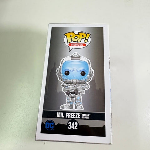 Mr. Freeze - Batman & Robin MOVIE DC Funko Pop 342 Vinyl Figure Summer Convention Exclusive