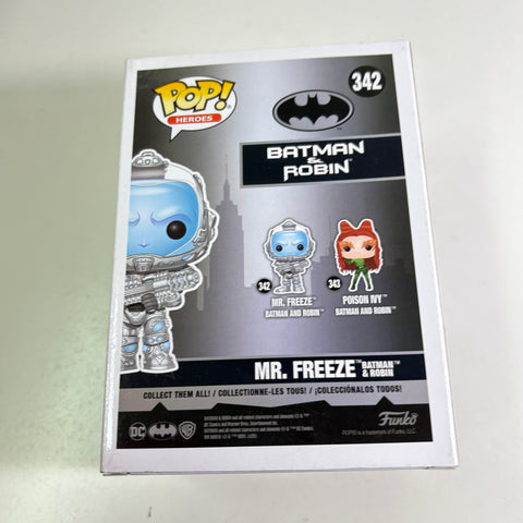 Mr. Freeze - Batman & Robin MOVIE DC Funko Pop 342 Vinyl Figure Summer Convention Exclusive