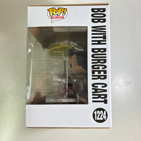 Bob Belcher with Burger Cart - Bob's Burgers Funko Pop 1224 Vinyl Figure Exclusive