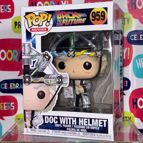 Back to The Future - Doc with Helmet Funko Pop 959