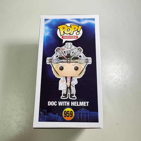 Back to The Future - Doc with Helmet Funko Pop 959