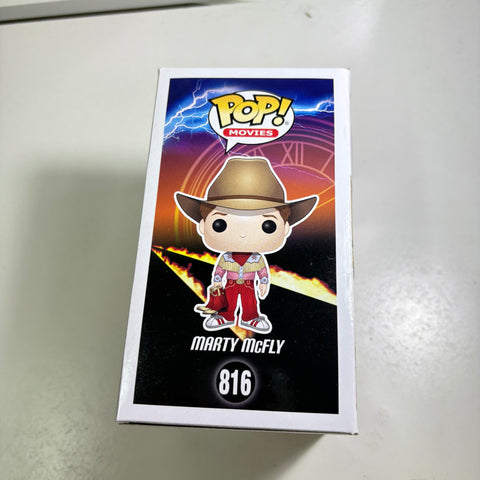 Back to The Future - Marty Mcfly Funko Pop 816 Hot Topic Exclusive