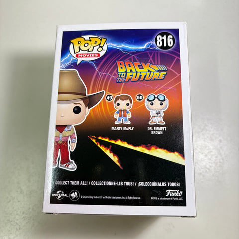 Back to The Future - Marty Mcfly Funko Pop 816 Hot Topic Exclusive