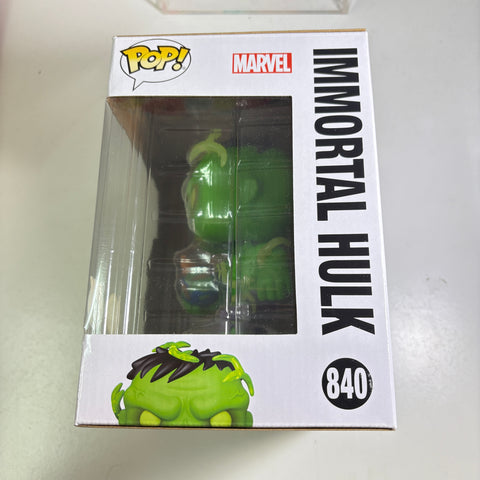Hulk (Immortal) GLOW CHASE - Funko Pop 840 Vinyl Figure Exclusive