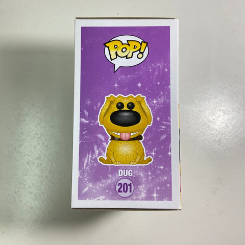 Up - Dug (Flocked) Disney Funko Pop 201 Hot Topic Exclusive
