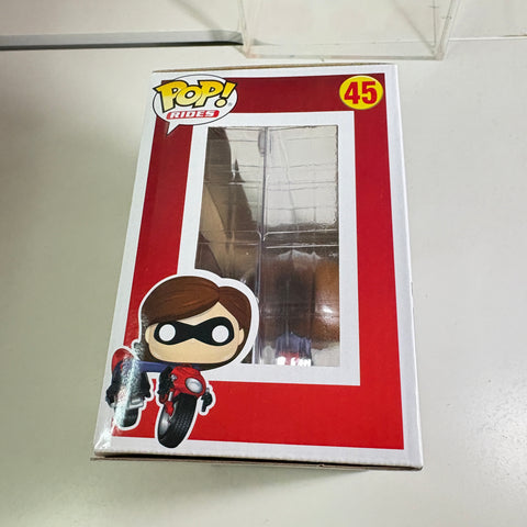 Elastigirl on Elasticycle - The Incredibles Disney Funko Pop 45 Vinyl Figure