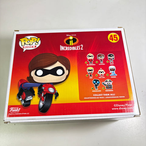 Elastigirl on Elasticycle - The Incredibles Disney Funko Pop 45 Vinyl Figure
