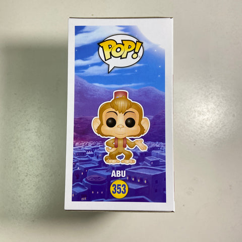 Aladdin - Abu (Flocked) Disney Funko Pop 353 Hot Topic Exclusive