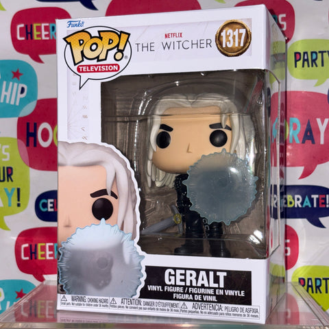 Geralt - The Witcher Funko Pop 1317 Vinyl Figure (11.4 Cm L × 8.9 Cm W × 15.9 Cm H)