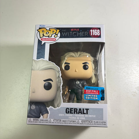 Geralt - The Witcher Funko Pop 1168 Vinyl Figure (11.4 Cm L × 8.9 Cm W × 15.9 Cm H)