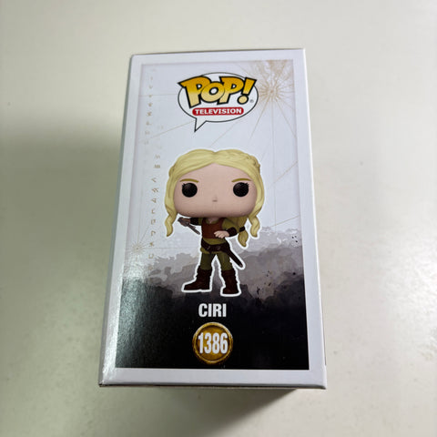 Ciri - The Witcher Funko Pop 1386 Vinyl Figure (11.4 Cm L × 8.9 Cm W × 15.9 Cm H)