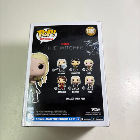 Ciri - The Witcher Funko Pop 1386 Vinyl Figure (11.4 Cm L × 8.9 Cm W × 15.9 Cm H)
