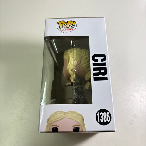 Ciri - The Witcher Funko Pop 1386 Vinyl Figure (11.4 Cm L × 8.9 Cm W × 15.9 Cm H)