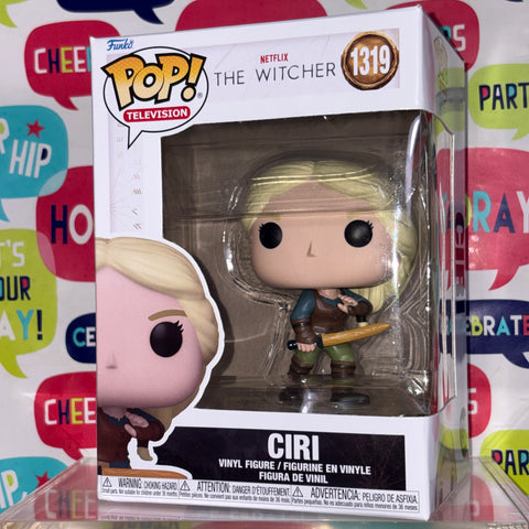 Ciri - The Witcher Funko Pop 1319 Vinyl Figure (11.4 Cm L × 8.9 Cm W × 15.9 Cm H)
