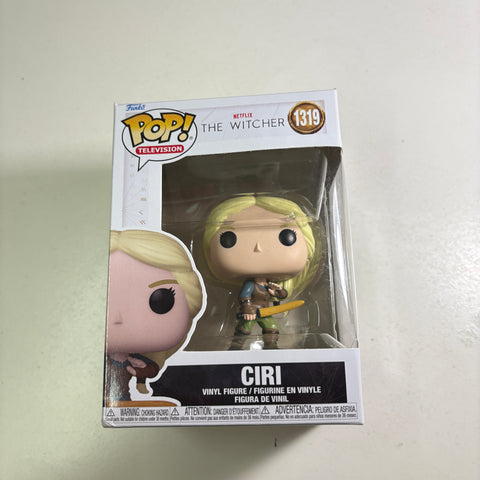 Ciri - The Witcher Funko Pop 1319 Vinyl Figure (11.4 Cm L × 8.9 Cm W × 15.9 Cm H)