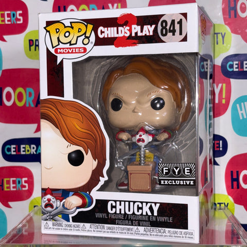 Child's Play 2 - Chucky Funko Pop 841 FYE Exclusive