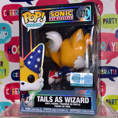 Tails as Wizard - Funko Pop 1274 Vinyl Figure (11.4 Cm L × 8.9 Cm W × 15.9 Cm H) LE