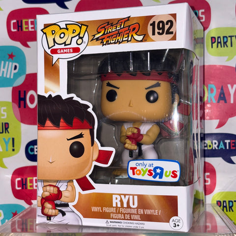 Ryu - Street Fighter Funko Pop 192 Vinyl Figure (11.4 Cm L × 8.9 Cm W × 15.9 Cm H)