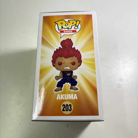 Akuma - Street Fighter Funko Pop 203 Vinyl Figure (11.4 Cm L × 8.9 Cm W × 15.9 Cm H)