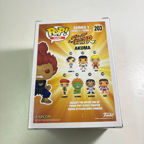 Akuma - Street Fighter Funko Pop 203 Vinyl Figure (11.4 Cm L × 8.9 Cm W × 15.9 Cm H)