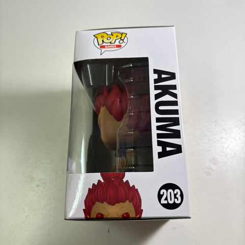 Akuma - Street Fighter Funko Pop 203 Vinyl Figure (11.4 Cm L × 8.9 Cm W × 15.9 Cm H)