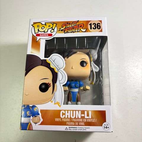 Chun Li - Street Fighter Funko Pop 136 Vinyl Figure (11.4 Cm L × 8.9 Cm W × 15.9 Cm H)