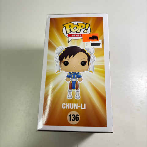 Chun Li - Street Fighter Funko Pop 136 Vinyl Figure (11.4 Cm L × 8.9 Cm W × 15.9 Cm H)