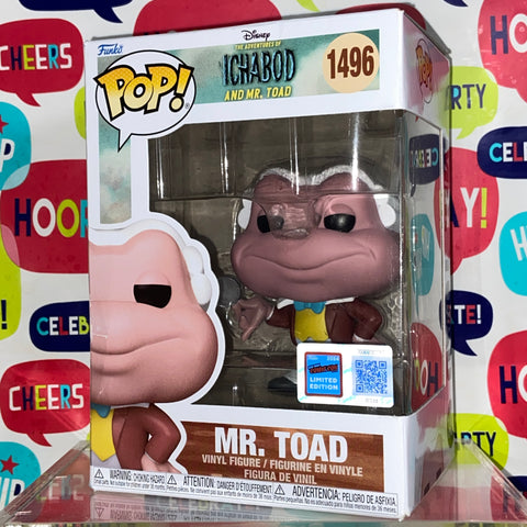 The Adventures of Ichabad & Mr. Toad - Mr. Toad Disney Funko Pop 1496 NYCC