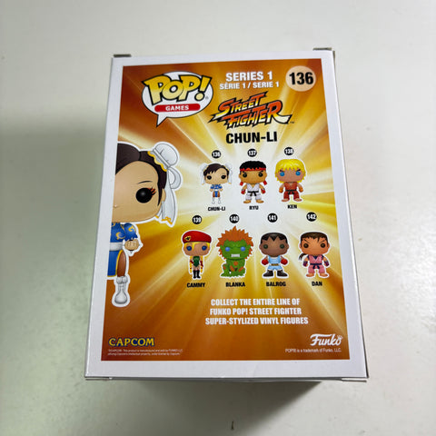 Chun Li - Street Fighter Funko Pop 136 Vinyl Figure (11.4 Cm L × 8.9 Cm W × 15.9 Cm H)
