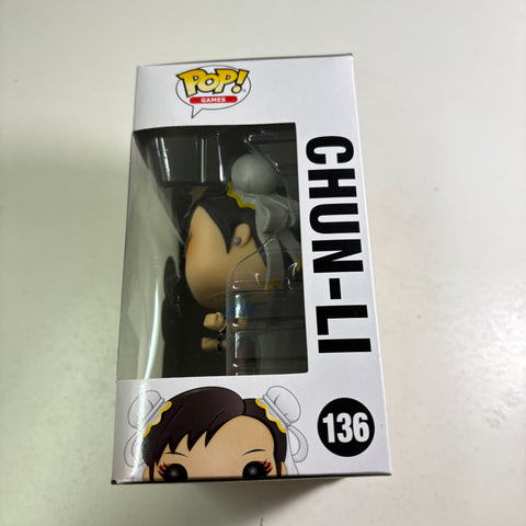 Chun Li - Street Fighter Funko Pop 136 Vinyl Figure (11.4 Cm L × 8.9 Cm W × 15.9 Cm H)