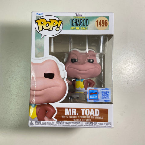 The Adventures of Ichabad & Mr. Toad - Mr. Toad Disney Funko Pop 1496 NYCC