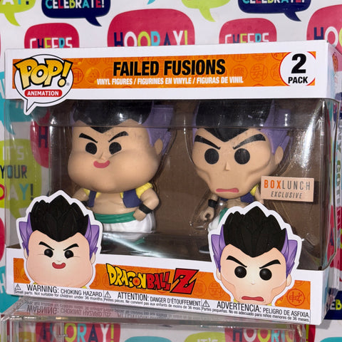 Dragon Ball Z - Gotenks Failed Fusions Funko Pop 2 Pack Boxlunch Exclusive