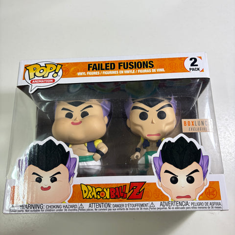 Dragon Ball Z - Gotenks Failed Fusions Funko Pop 2 Pack Boxlunch Exclusive