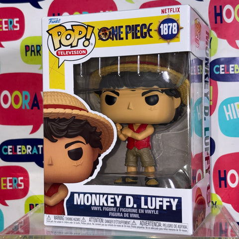 Monkey D. Luffy - One Piece Funko Pop 1878 Vinyl Figure (11.4 Cm L × 8.9 Cm W × 15.9 Cm H)