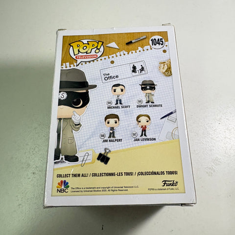BOX FLAWS VIEW PHOTOS Dwight Schrute - The Office Funko Pop 1045 Vinyl Figure (11.4 Cm L × 8.9 Cm W × 15.9 Cm H)