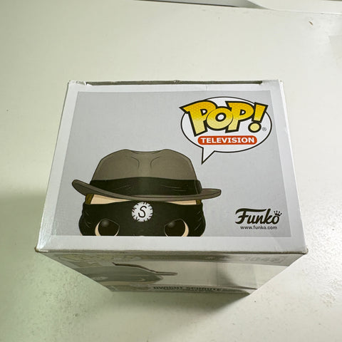 BOX FLAWS VIEW PHOTOS Dwight Schrute - The Office Funko Pop 1045 Vinyl Figure (11.4 Cm L × 8.9 Cm W × 15.9 Cm H)