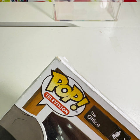 BOX FLAWS VIEW PHOTOS Dwight Schrute - The Office Funko Pop 1045 Vinyl Figure (11.4 Cm L × 8.9 Cm W × 15.9 Cm H)
